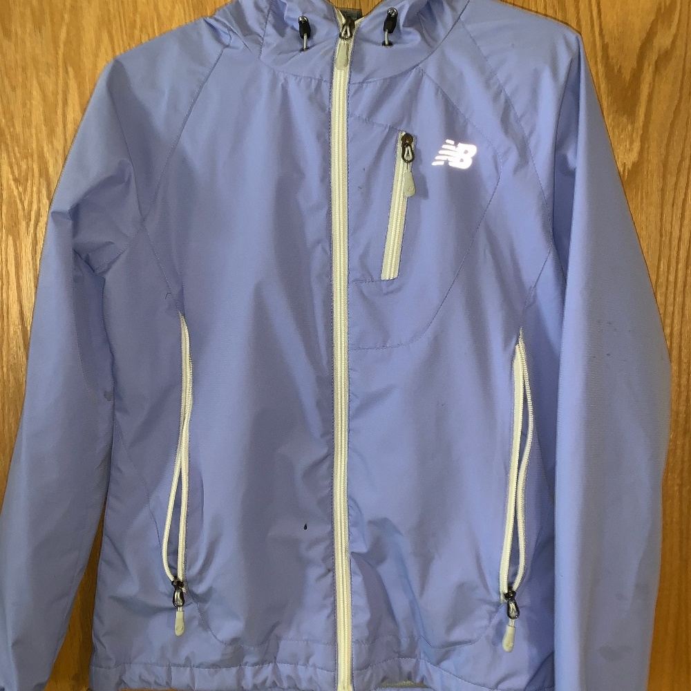 New Balance purple windbreaker